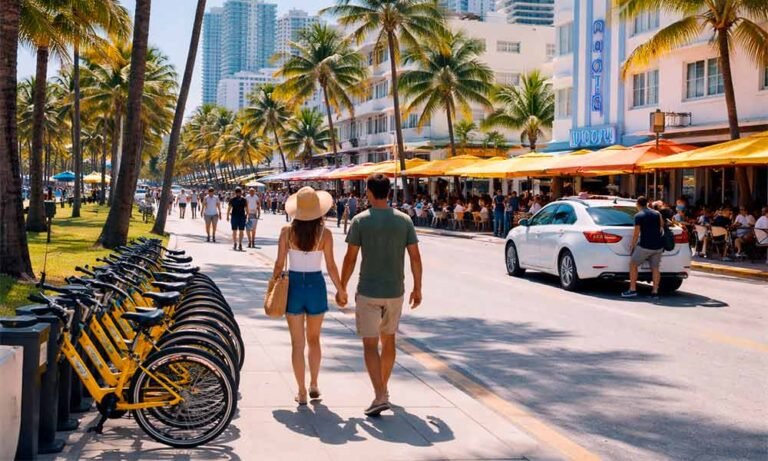 Best area to stay in Miami without renting a car