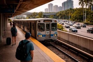 Metrorail as a smart way around Miami traffic