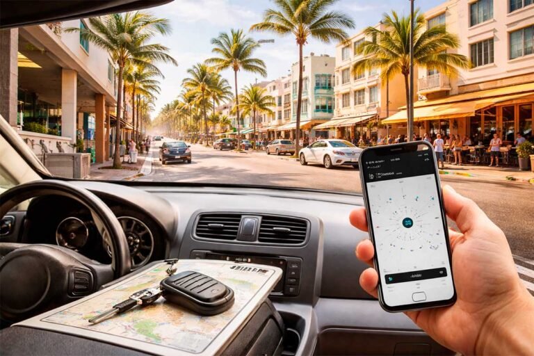 Miami car vs no-car weekend cost