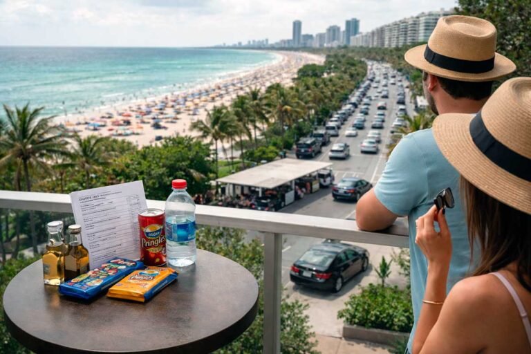 Miami hotel view showing real cost beyond price