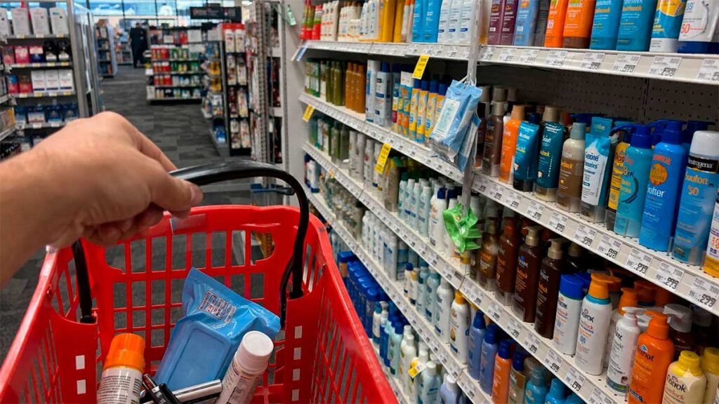 CVS travel essentials in Miami