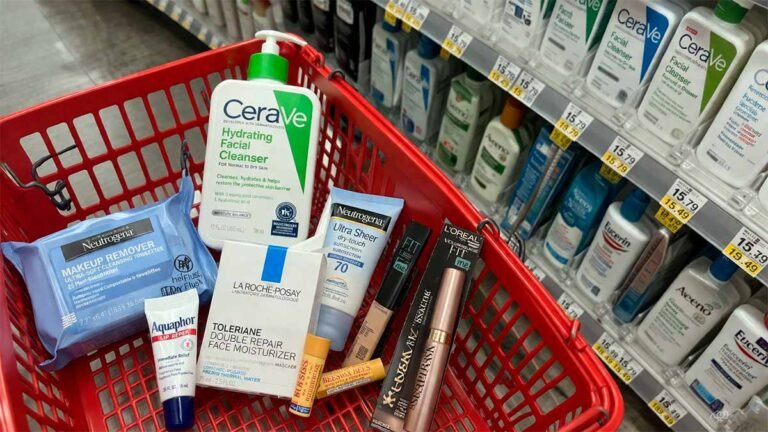 Drugstore beauty shopping in Miami