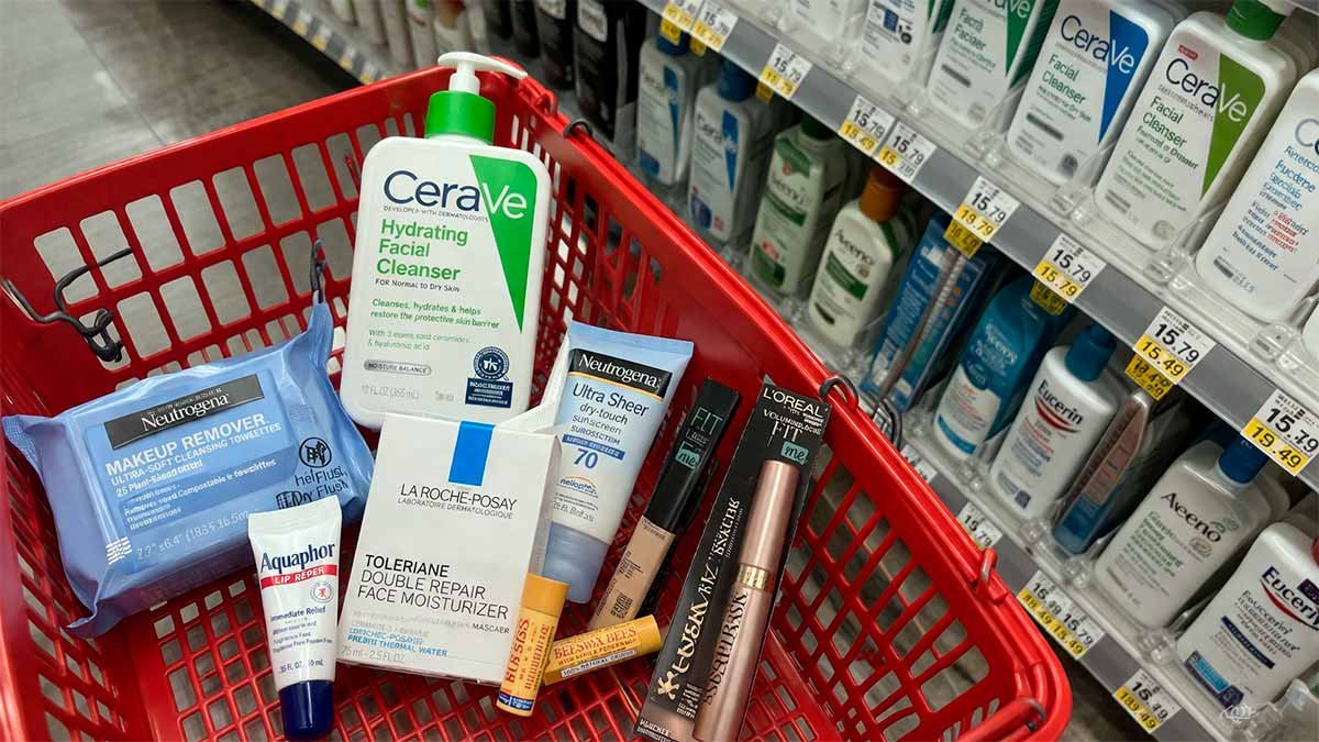 Drugstore beauty shopping in Miami