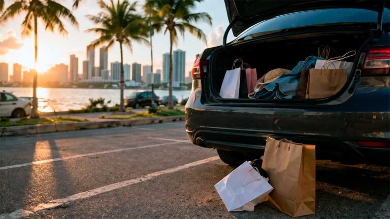 Miami shopping mistakes after a sunset haul