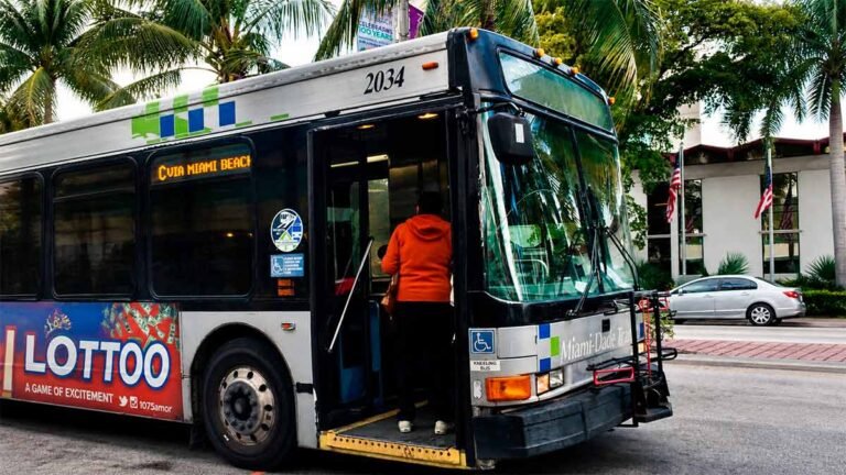 Miami transit option showing why Sawgrass Mills without a car can cost more time and money.